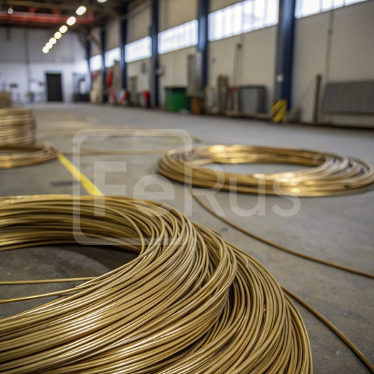 Проволока латунная 0,1 мм ЛС ГОСТ 1066-2015