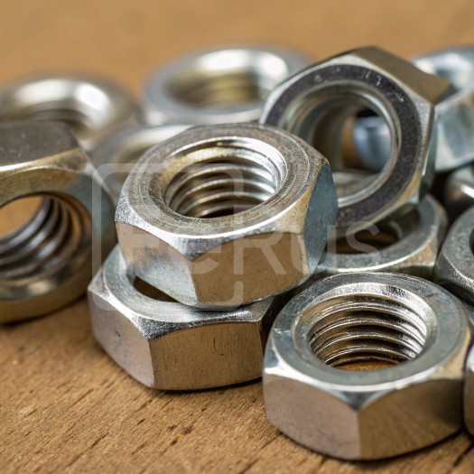 Гайка дюралюминиевая М3,5 шаг резьбы 0,6 мм Д16П ГОСТ 1759.0-87