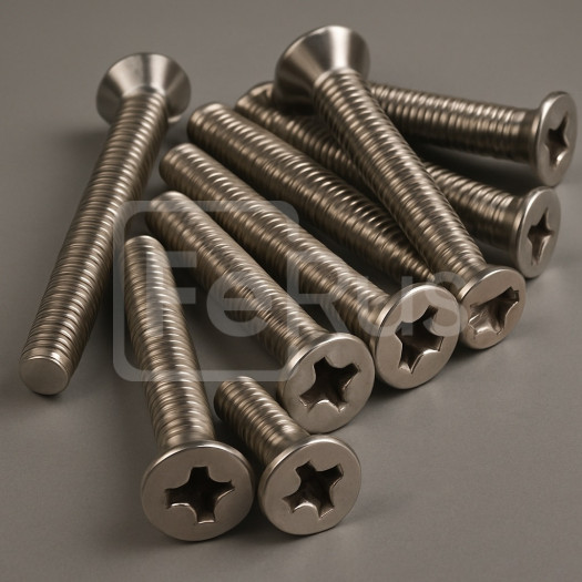 Винт алюминиевый М7 шаг резьбы 1 мм АМг5 ГОСТ 1759.0-87