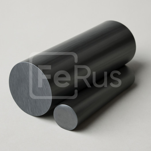 Стержень темно-серый 65х2000 мм PVC-CAW ТУ 22.21.10-011-17152852-2019