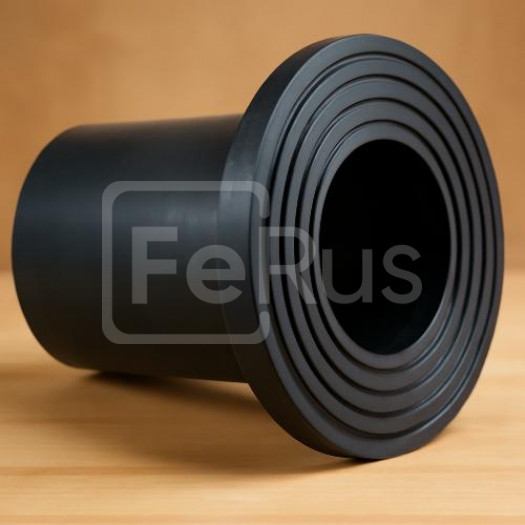 Раструб полипропиленовый черный 400 мм PP-R ГОСТ 32415-2013