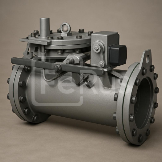 Клапан отсечной быстродействующий (ПЗК) Ду300